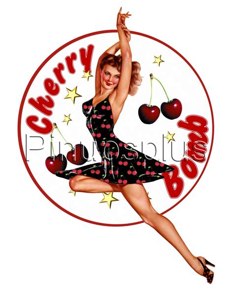 cherry pinup